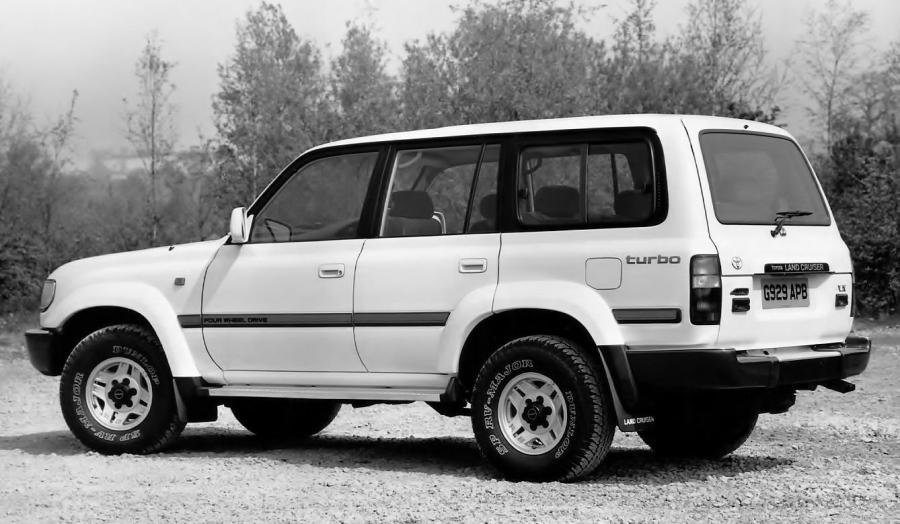  Toyota Land Cruiser Amazon VX (HDJ81V) 1990 года  (UK) (фото 11 из 12)